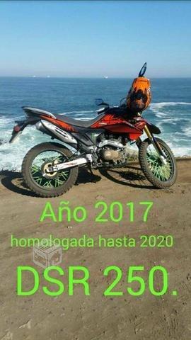 Moto DSR 250 Año 2017