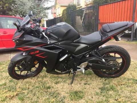 Yamaha R3 año 2018