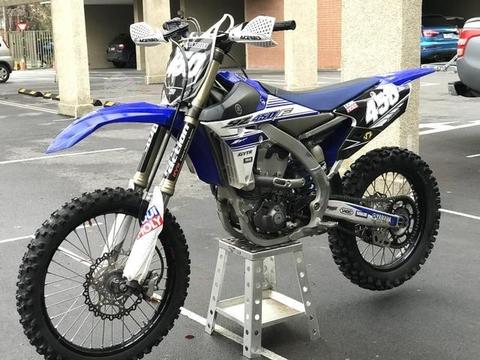 Yamaha yz450f 2016 impecable, equipada