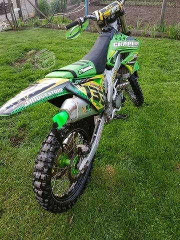 moto kawasaki kx250f año 2009