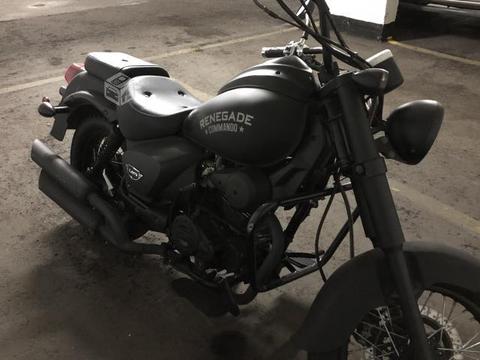 Renegade Commando 200 Um 2017 Negro Mate