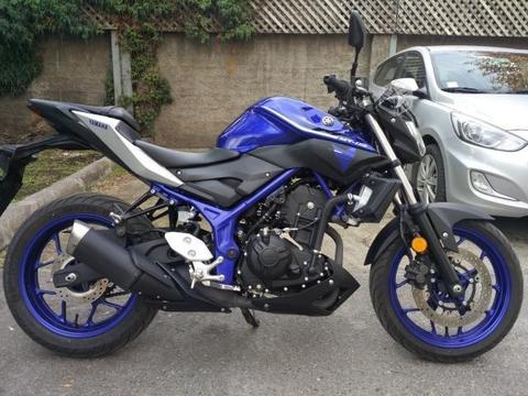 Yamaha mt 03 año 2018