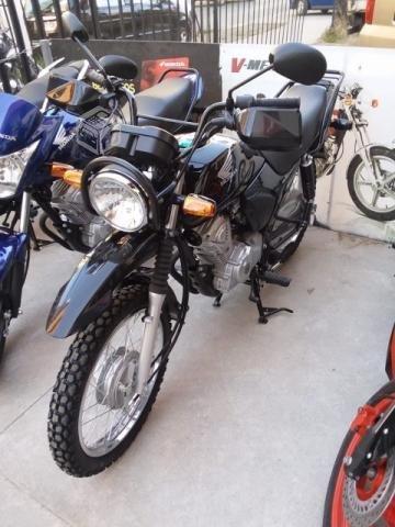 Moto Honda CB Negra