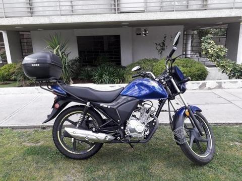 Moto Honda CB1 Color Azul 125 cc