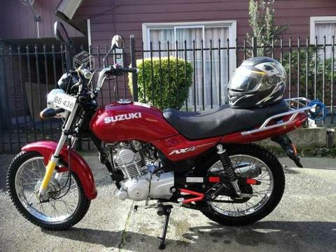 Moto Suzuki Ax4 como nueva