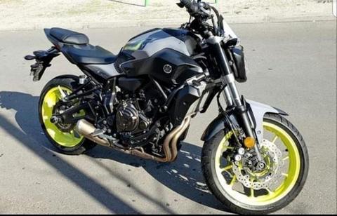 Yamaha Mt07 2018