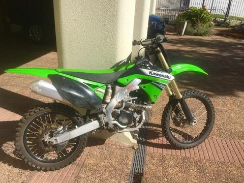 Moto kawasaki kx 250f