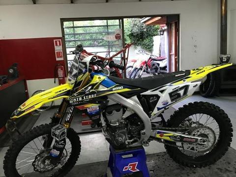 RMZ 450 2018 35 horas de uso