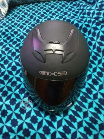 Casco ghb mica negra como nuevo