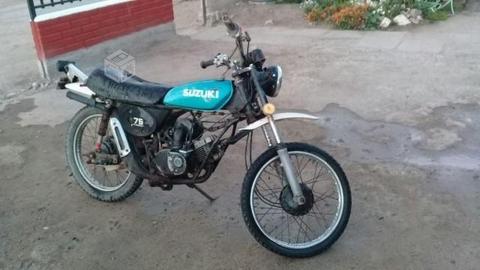 Moto suzuki ts 75 cc