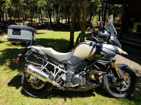 Suzuki Vstrom DL1000A, año 2015, Espectacular!!!