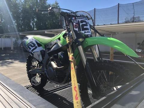 Moto kawasaki Kx 450