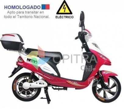 Scooter Electrica 250w Homologada Roja