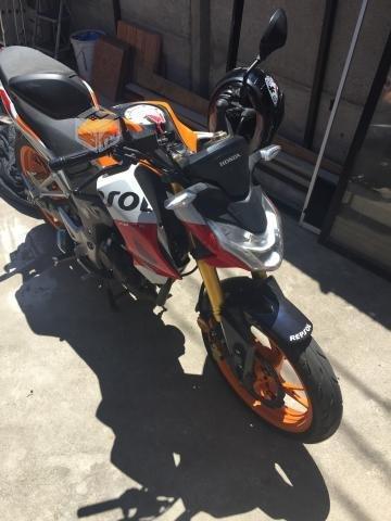 Moto Repsol cb190r año 2018