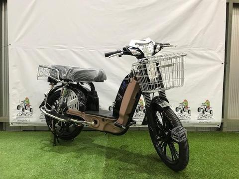 Bici electrica aro 17 doble amortiguador