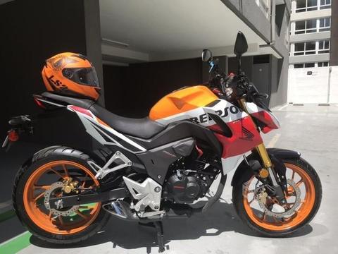 Honda CB190R REPSOL 2018 casi nueva