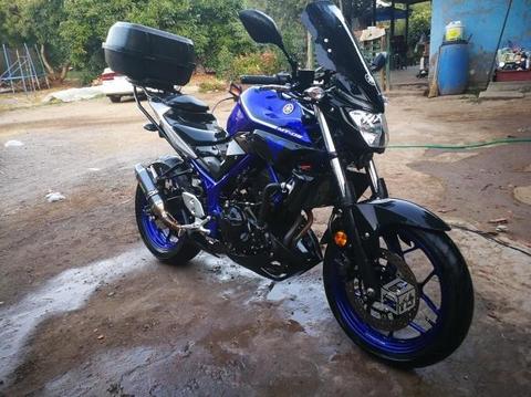 Yamaha mt-03 + extras