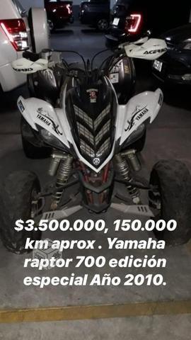 Moto yamaha raptor