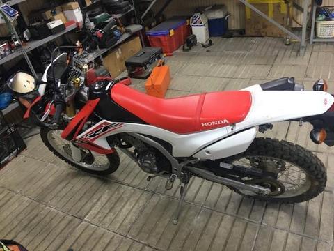 moto honda Crf 250l