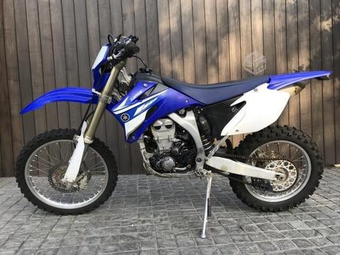 moto Yamaha wrf450 año 2008