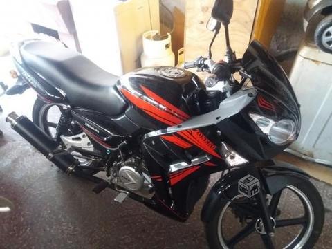 moto zn-200 color negro año 2018