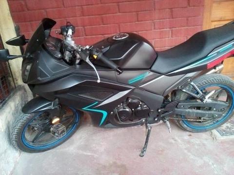 CF moto V Night 150 negra