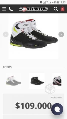 Botines alpinestar nuevos