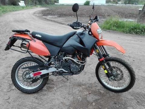 KTM LC4 400cc papeles al día, transferencia inmedi