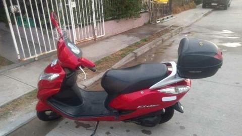 Moto scooter honda new elite