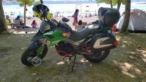 Moto motorrad tekken 250 tourin