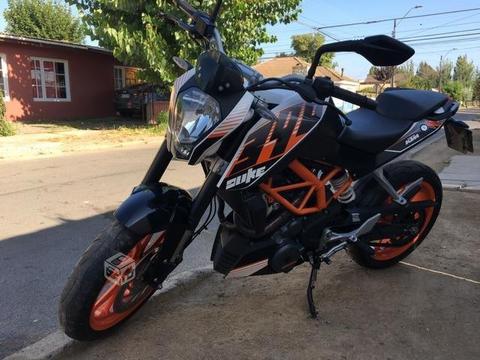 Ktm duke 390 abs al día