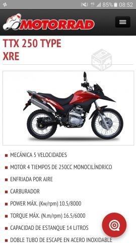 Motorrad TTX 250cc Modelo Limited