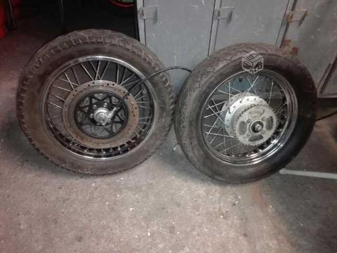 Par de rueda um 200cc copera