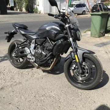 Mt07 moto Yamaha