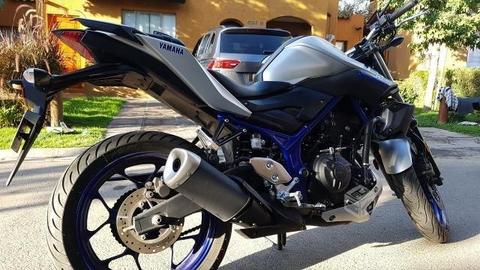 Yamaha MT03 mt 03 2016 9000 kms sin caídas