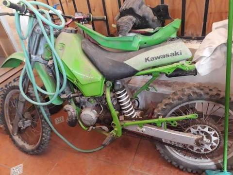 Moto kawasaki kdx 200 cc 1998 un clasico