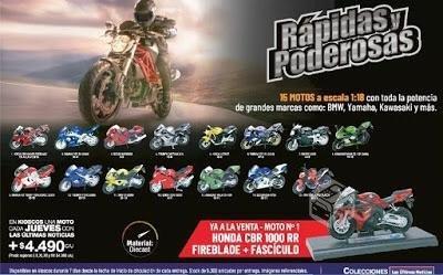 Colección completa motos rápidas y poderosas