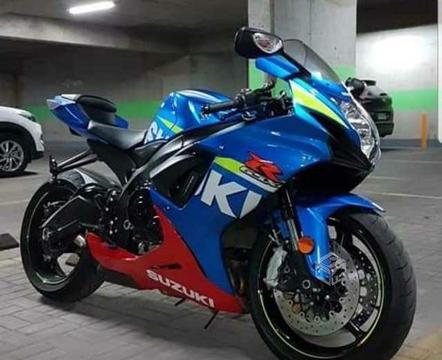 Gsxr 600 , año 2018, sin detalles