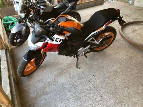 Moto HONDA CBR 190