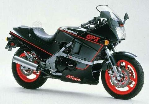 Moto Kawasaki Gpz 400r ninja 1989 en desarme