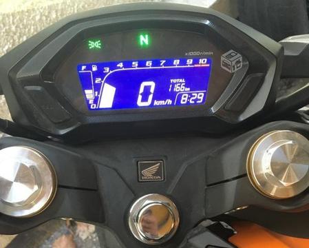 Honda CB-190R 2017 1.166 KMS COMO NUEVA