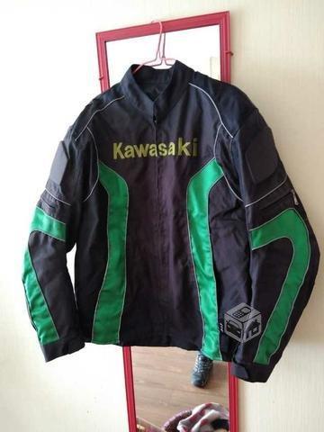 Casaca de moto kawasaki