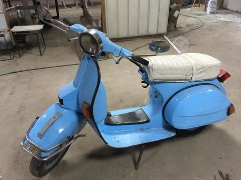 Moto vespa año 1976