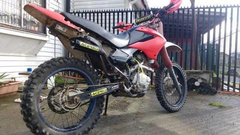 Moto 125cc honda solo para ceroo