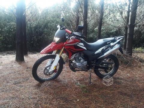 Moto en duro 250