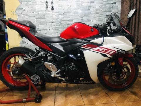 Por apuro como nueva Yamaha r3 2017 2 llaves