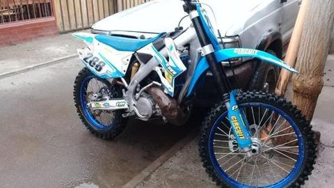 moto TM250 mx 2T, año2015