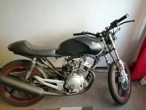 Yamaha 125 cc ybr caferacer