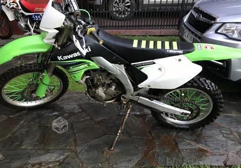 Moto kawasaki KLX450R