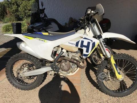 moto husqvarna fx 350 2018